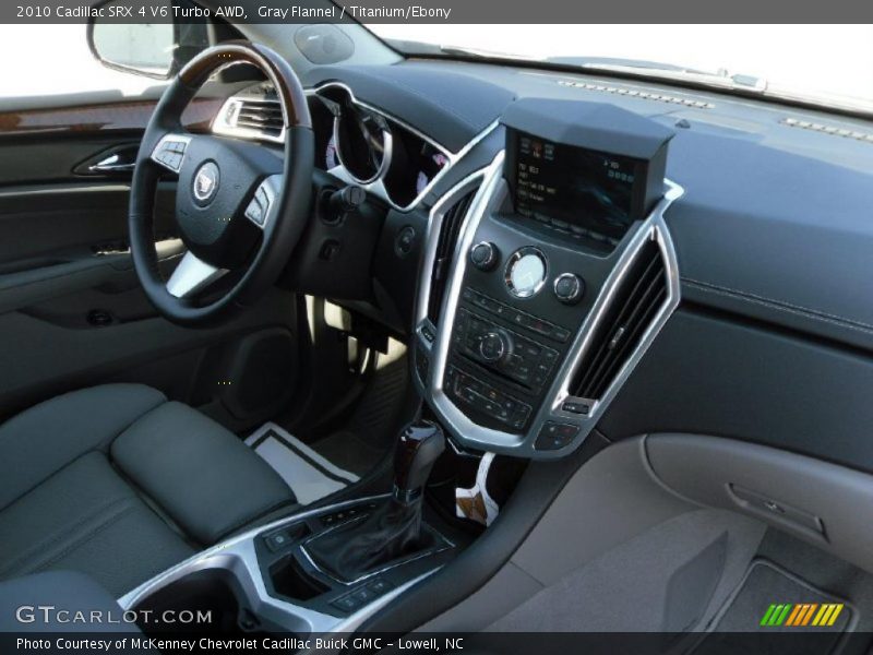Gray Flannel / Titanium/Ebony 2010 Cadillac SRX 4 V6 Turbo AWD