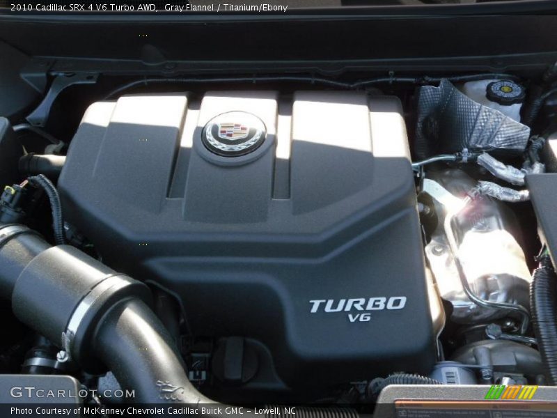 Gray Flannel / Titanium/Ebony 2010 Cadillac SRX 4 V6 Turbo AWD