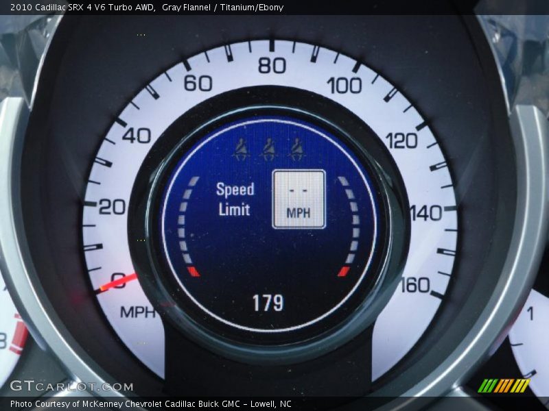 Gray Flannel / Titanium/Ebony 2010 Cadillac SRX 4 V6 Turbo AWD