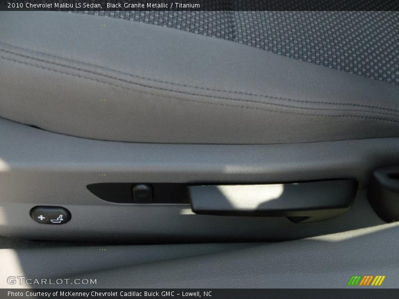 Black Granite Metallic / Titanium 2010 Chevrolet Malibu LS Sedan
