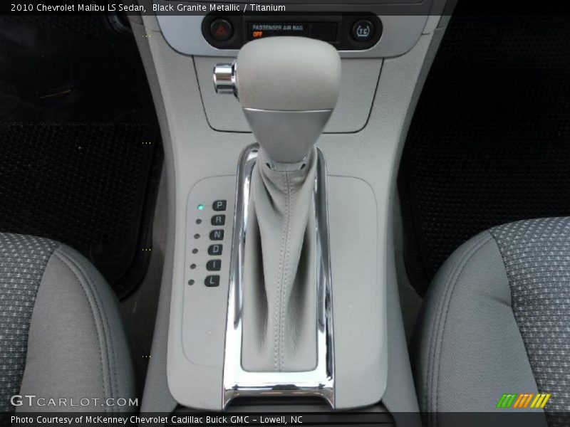 Black Granite Metallic / Titanium 2010 Chevrolet Malibu LS Sedan