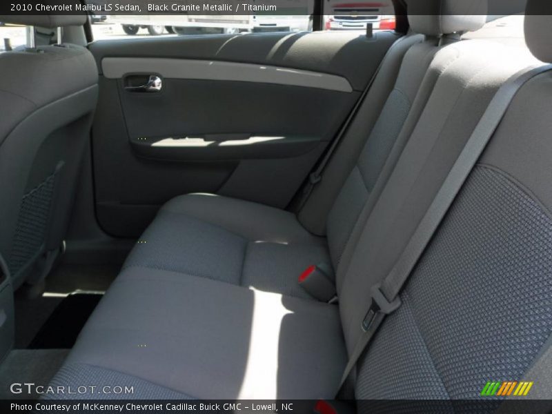 Black Granite Metallic / Titanium 2010 Chevrolet Malibu LS Sedan