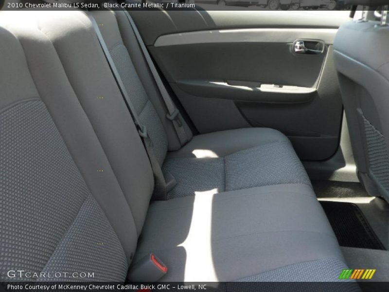 Black Granite Metallic / Titanium 2010 Chevrolet Malibu LS Sedan