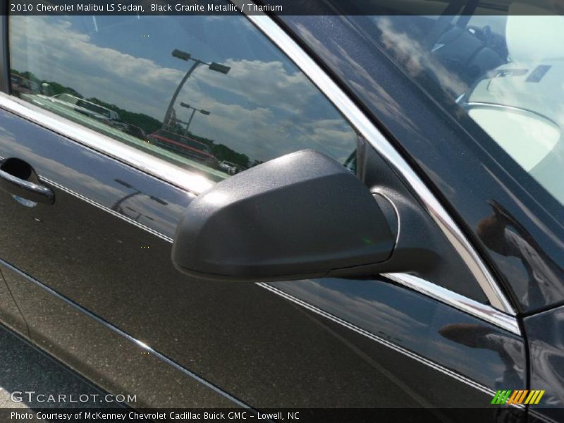 Black Granite Metallic / Titanium 2010 Chevrolet Malibu LS Sedan