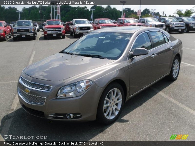 Mocha Steel Metallic / Ebony 2010 Chevrolet Malibu LTZ Sedan