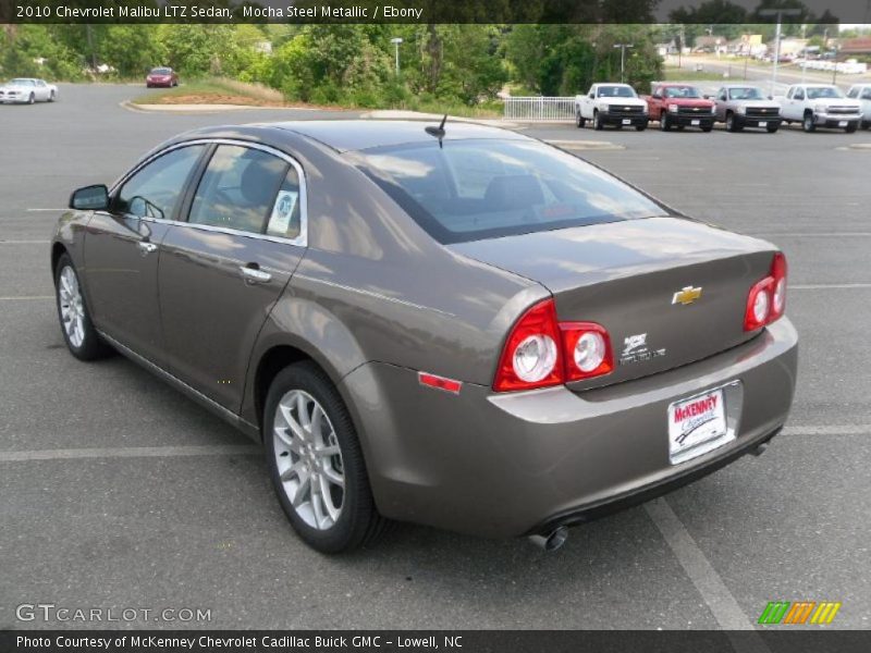 Mocha Steel Metallic / Ebony 2010 Chevrolet Malibu LTZ Sedan