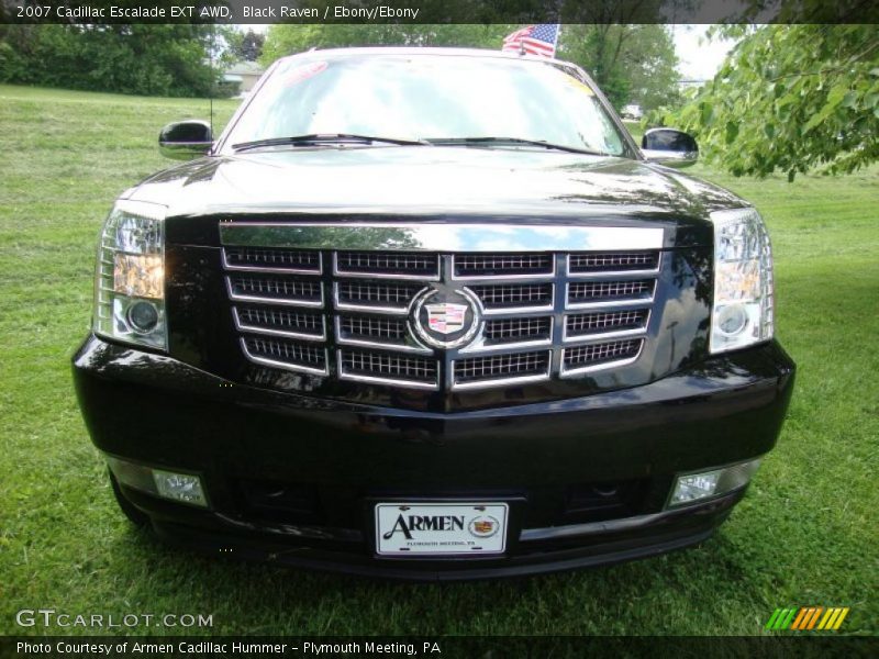 Black Raven / Ebony/Ebony 2007 Cadillac Escalade EXT AWD