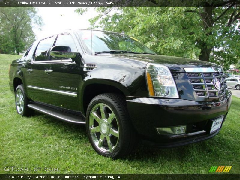 Black Raven / Ebony/Ebony 2007 Cadillac Escalade EXT AWD