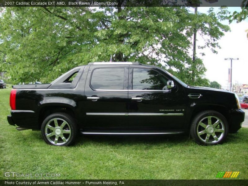 Black Raven / Ebony/Ebony 2007 Cadillac Escalade EXT AWD