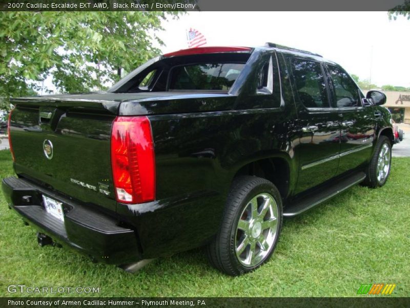 Black Raven / Ebony/Ebony 2007 Cadillac Escalade EXT AWD