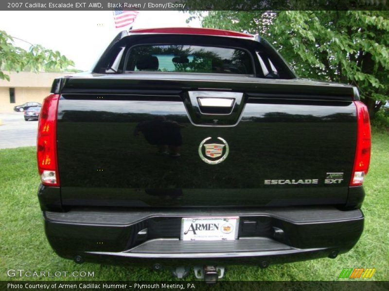 Black Raven / Ebony/Ebony 2007 Cadillac Escalade EXT AWD
