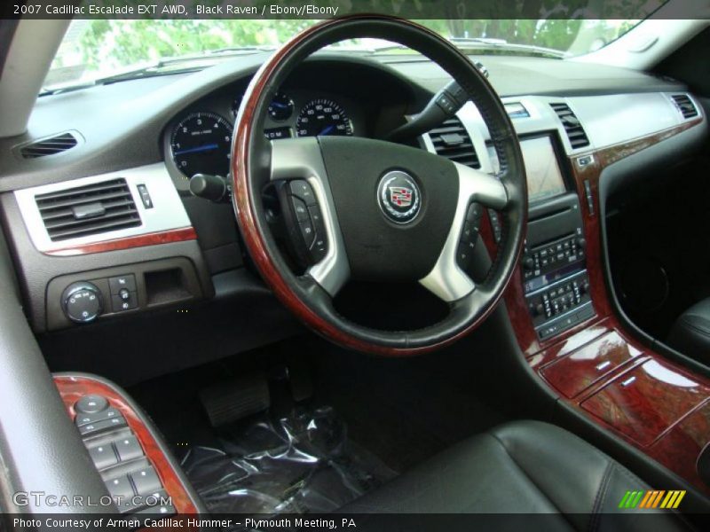 Black Raven / Ebony/Ebony 2007 Cadillac Escalade EXT AWD