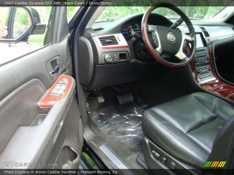 Black Raven / Ebony/Ebony 2007 Cadillac Escalade EXT AWD