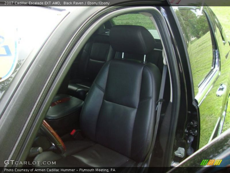 Black Raven / Ebony/Ebony 2007 Cadillac Escalade EXT AWD