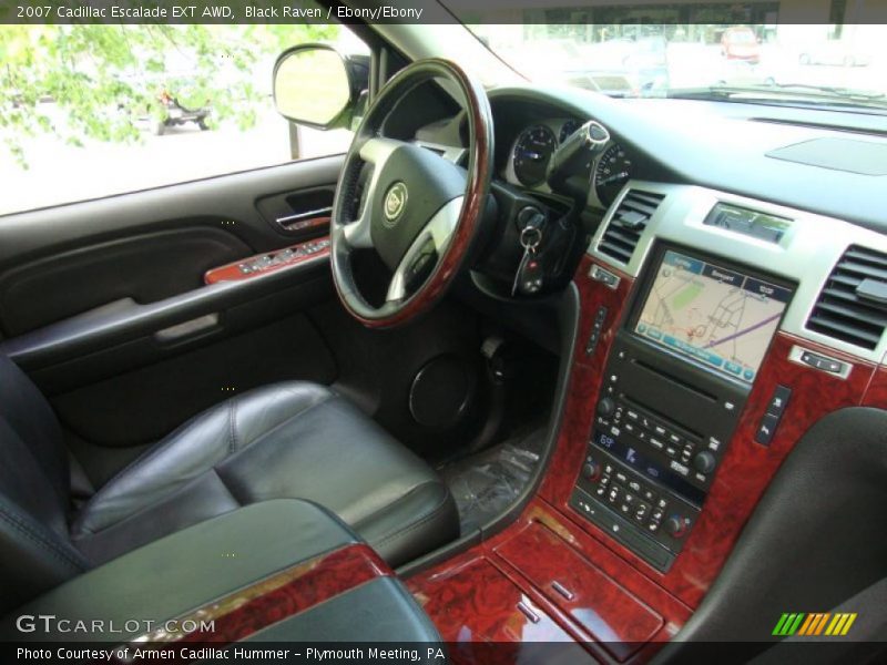 Black Raven / Ebony/Ebony 2007 Cadillac Escalade EXT AWD
