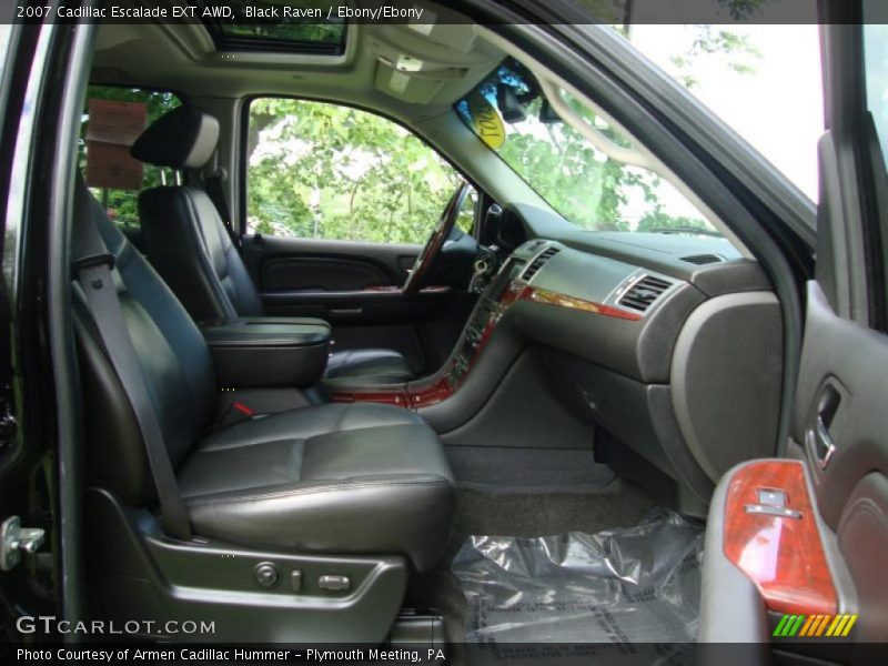Black Raven / Ebony/Ebony 2007 Cadillac Escalade EXT AWD
