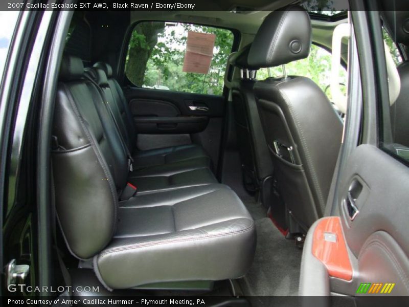 Black Raven / Ebony/Ebony 2007 Cadillac Escalade EXT AWD