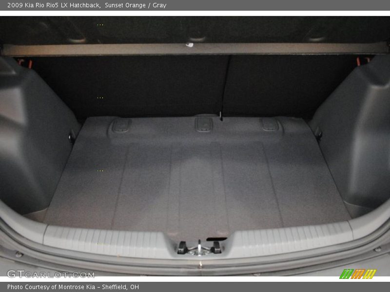 Sunset Orange / Gray 2009 Kia Rio Rio5 LX Hatchback