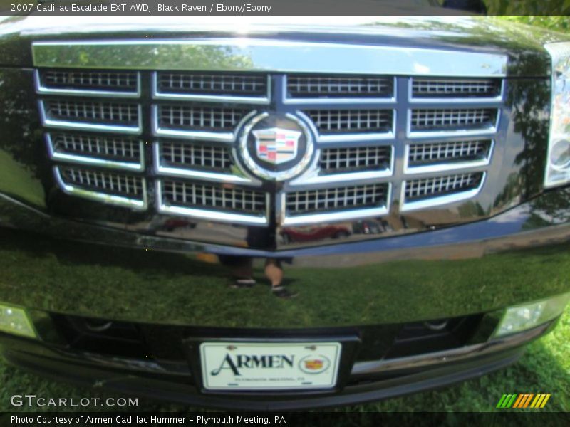 Black Raven / Ebony/Ebony 2007 Cadillac Escalade EXT AWD