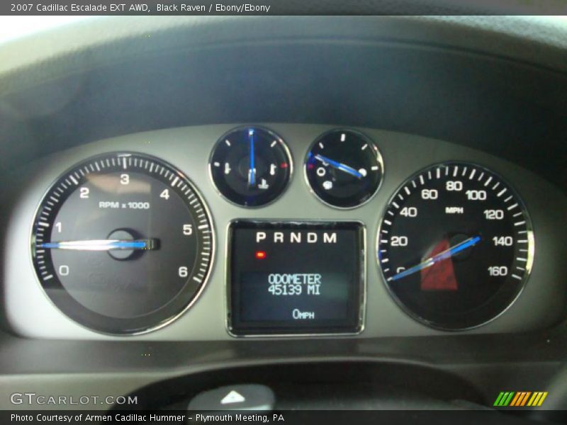 Black Raven / Ebony/Ebony 2007 Cadillac Escalade EXT AWD