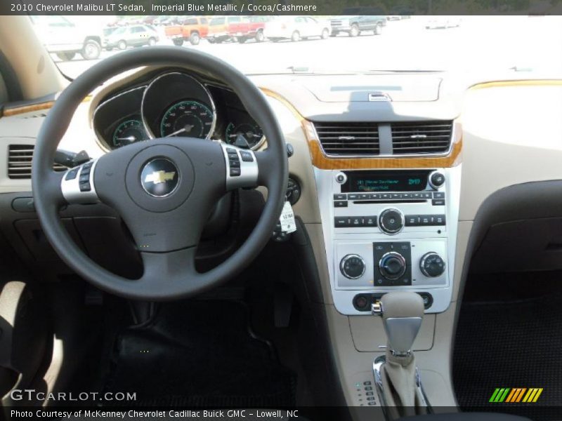 Imperial Blue Metallic / Cocoa/Cashmere 2010 Chevrolet Malibu LT Sedan