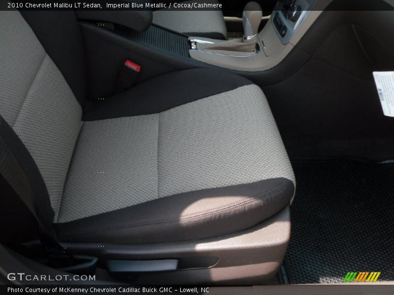 Imperial Blue Metallic / Cocoa/Cashmere 2010 Chevrolet Malibu LT Sedan