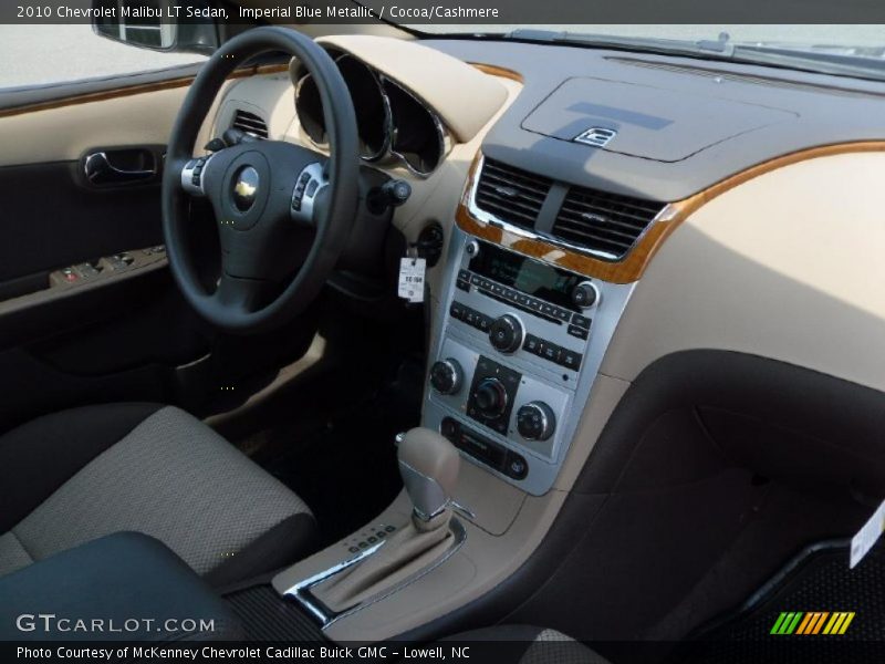 Imperial Blue Metallic / Cocoa/Cashmere 2010 Chevrolet Malibu LT Sedan