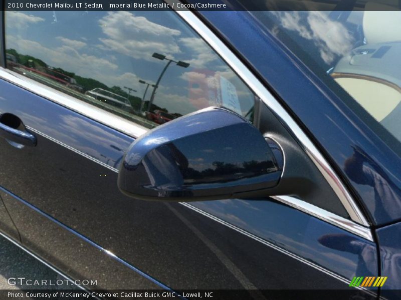 Imperial Blue Metallic / Cocoa/Cashmere 2010 Chevrolet Malibu LT Sedan