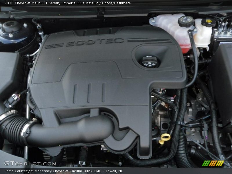 Imperial Blue Metallic / Cocoa/Cashmere 2010 Chevrolet Malibu LT Sedan