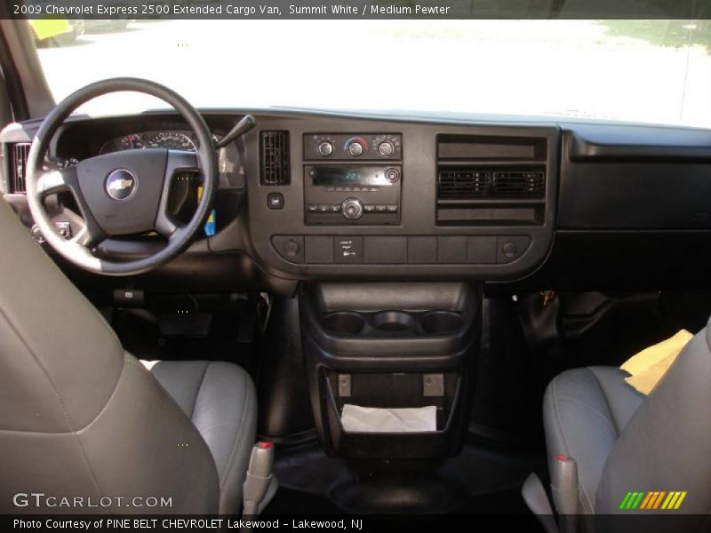 Summit White / Medium Pewter 2009 Chevrolet Express 2500 Extended Cargo Van