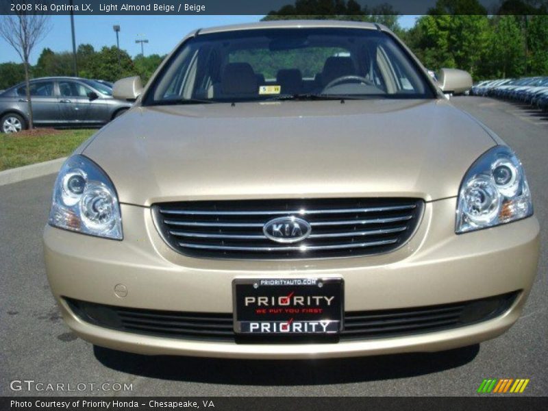 Light Almond Beige / Beige 2008 Kia Optima LX