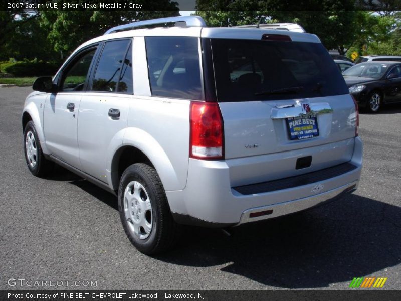 Silver Nickel Metallic / Gray 2007 Saturn VUE