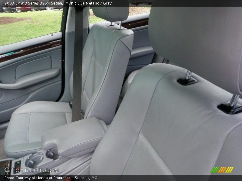 Mystic Blue Metallic / Grey 2003 BMW 3 Series 325xi Sedan