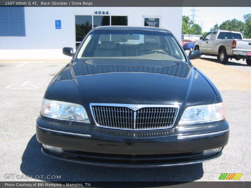 Black Obsidian / Stone Beige 1997 Infiniti Q 45