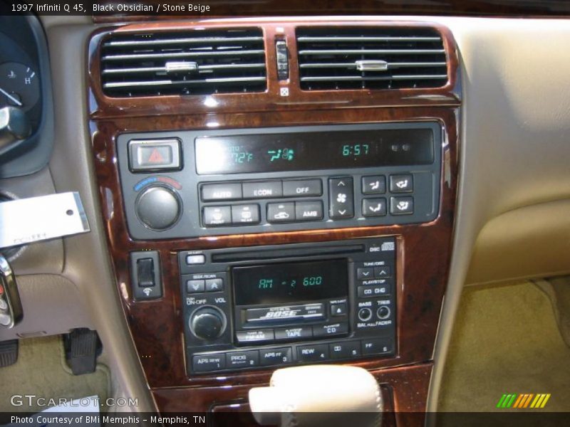 Black Obsidian / Stone Beige 1997 Infiniti Q 45