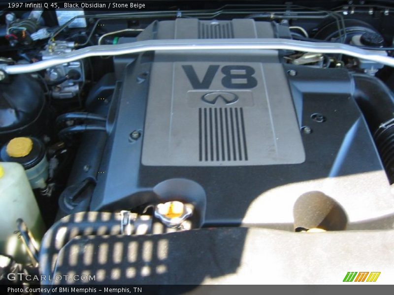 Black Obsidian / Stone Beige 1997 Infiniti Q 45
