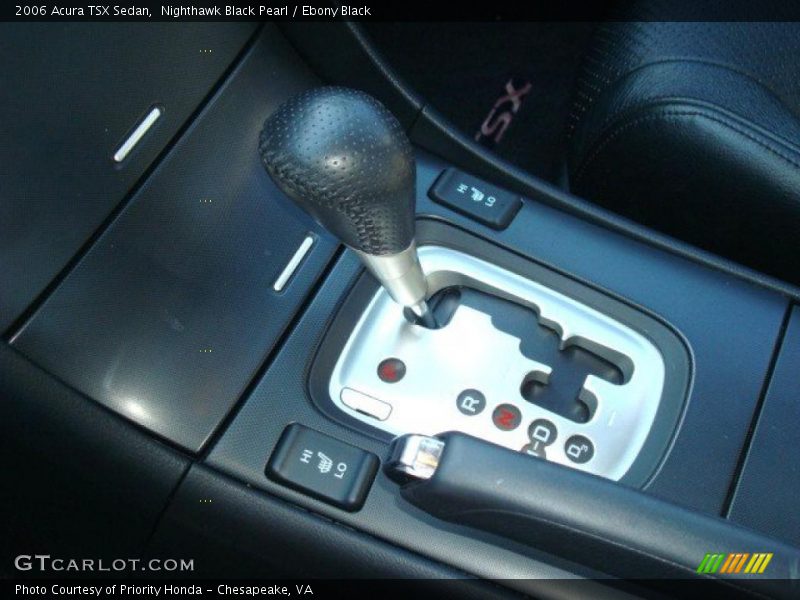 Nighthawk Black Pearl / Ebony Black 2006 Acura TSX Sedan