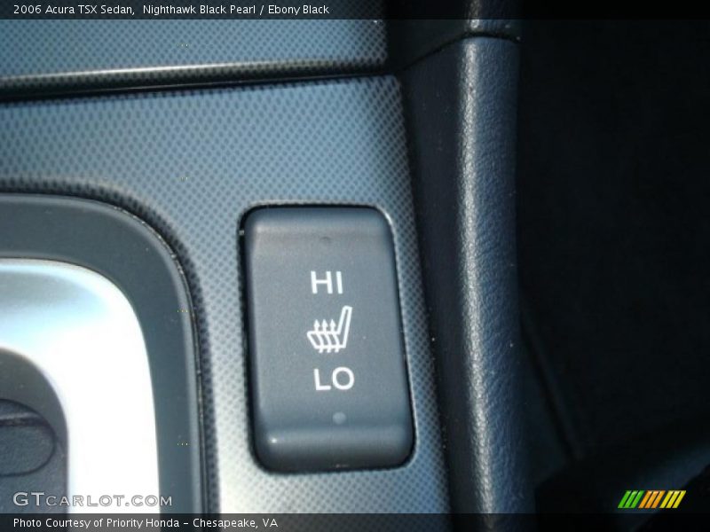 Nighthawk Black Pearl / Ebony Black 2006 Acura TSX Sedan