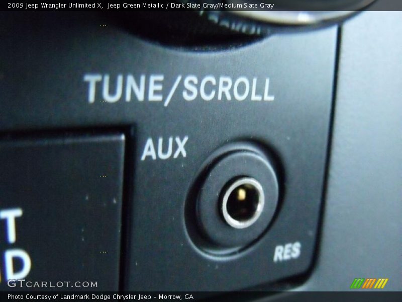 Jeep Green Metallic / Dark Slate Gray/Medium Slate Gray 2009 Jeep Wrangler Unlimited X