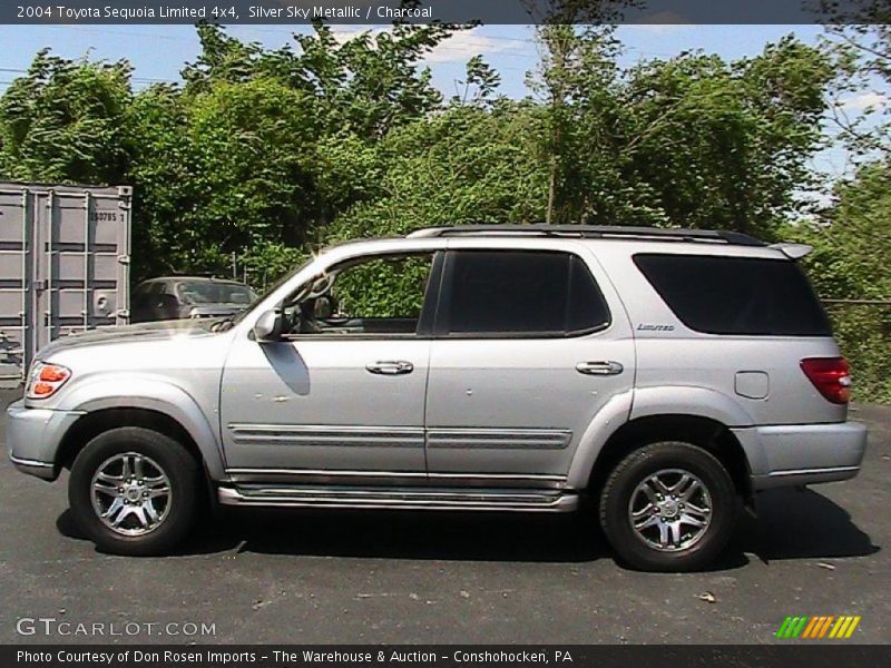Silver Sky Metallic / Charcoal 2004 Toyota Sequoia Limited 4x4