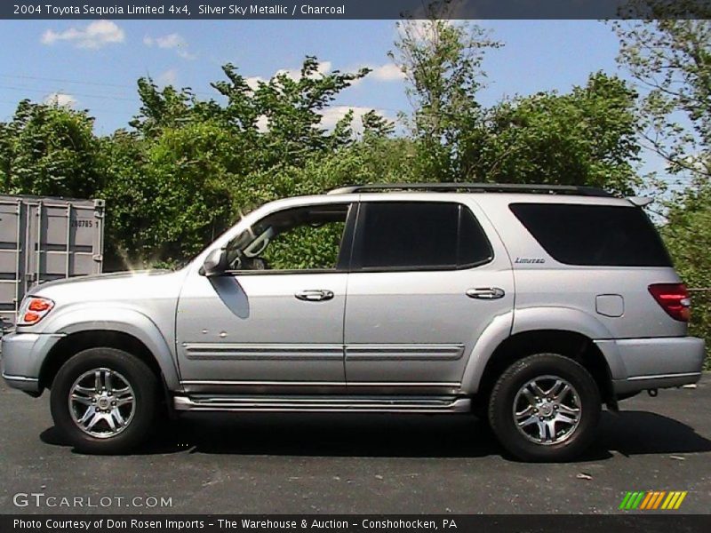 Silver Sky Metallic / Charcoal 2004 Toyota Sequoia Limited 4x4