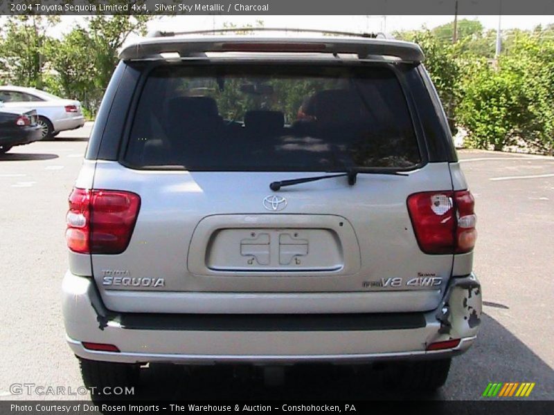 Silver Sky Metallic / Charcoal 2004 Toyota Sequoia Limited 4x4