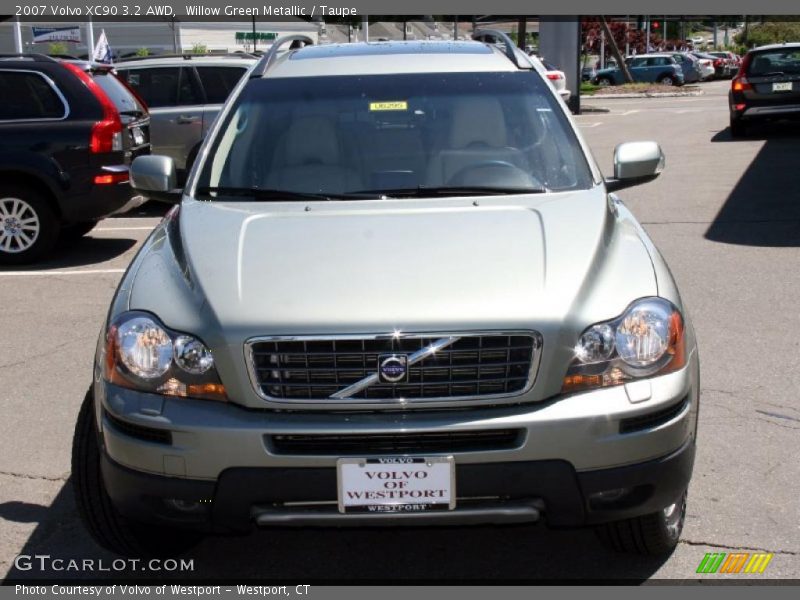 Willow Green Metallic / Taupe 2007 Volvo XC90 3.2 AWD