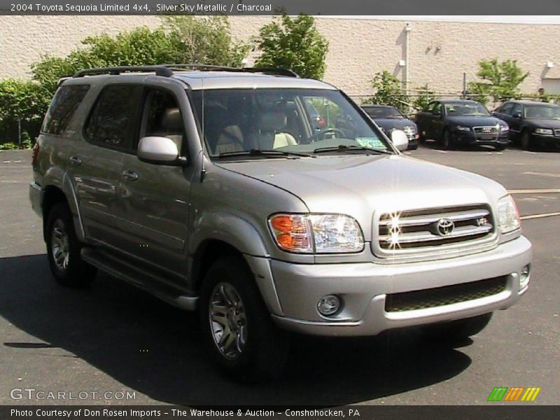 Silver Sky Metallic / Charcoal 2004 Toyota Sequoia Limited 4x4