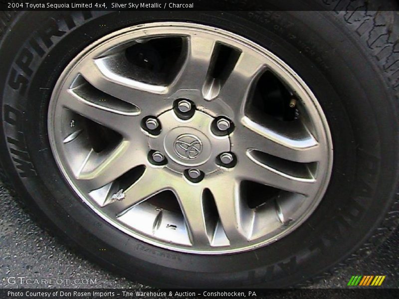 Silver Sky Metallic / Charcoal 2004 Toyota Sequoia Limited 4x4
