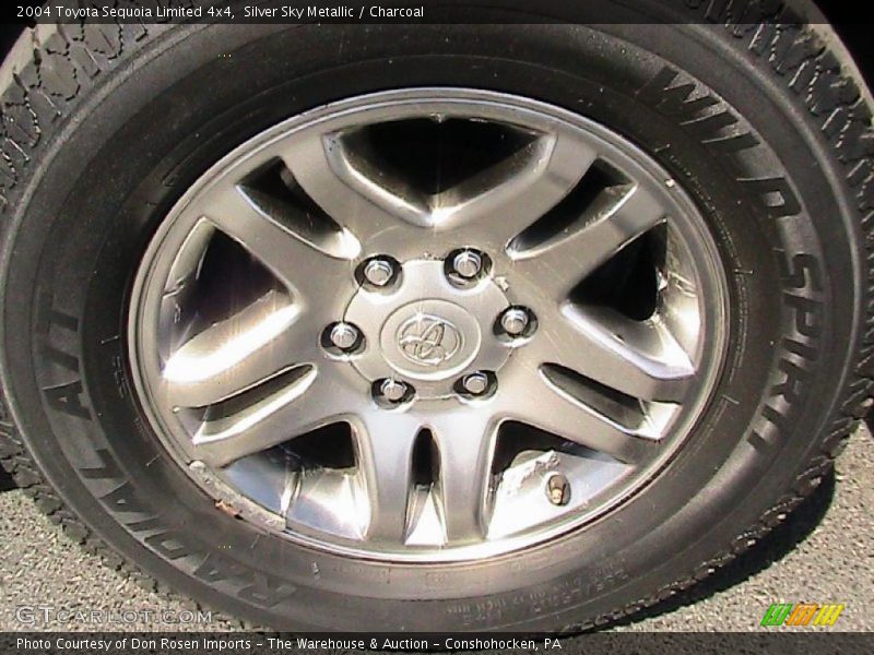 Silver Sky Metallic / Charcoal 2004 Toyota Sequoia Limited 4x4