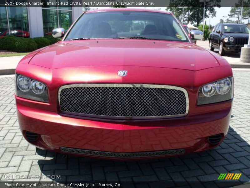 Inferno Red Crystal Pearl / Dark Slate Gray/Light Slate Gray 2007 Dodge Charger