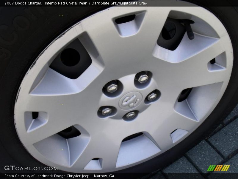 Inferno Red Crystal Pearl / Dark Slate Gray/Light Slate Gray 2007 Dodge Charger