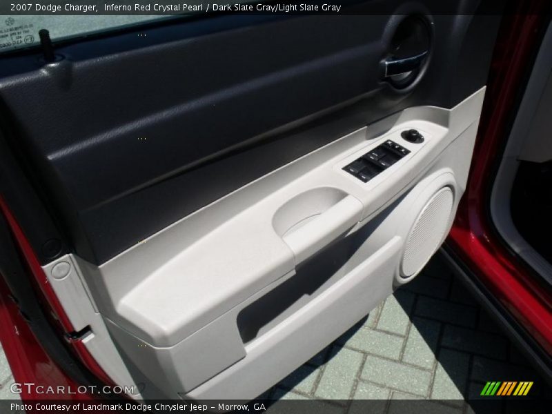 Inferno Red Crystal Pearl / Dark Slate Gray/Light Slate Gray 2007 Dodge Charger