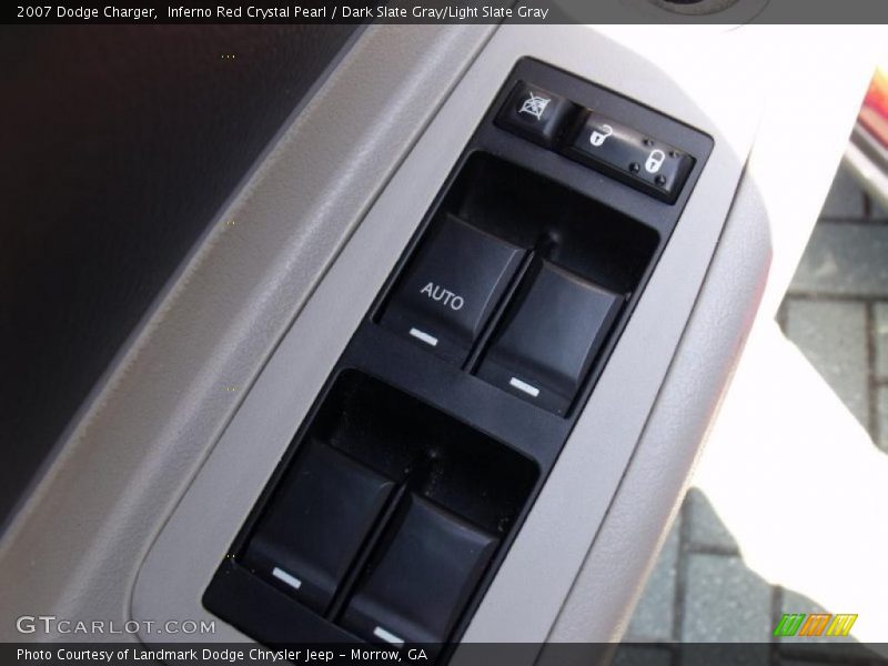 Inferno Red Crystal Pearl / Dark Slate Gray/Light Slate Gray 2007 Dodge Charger